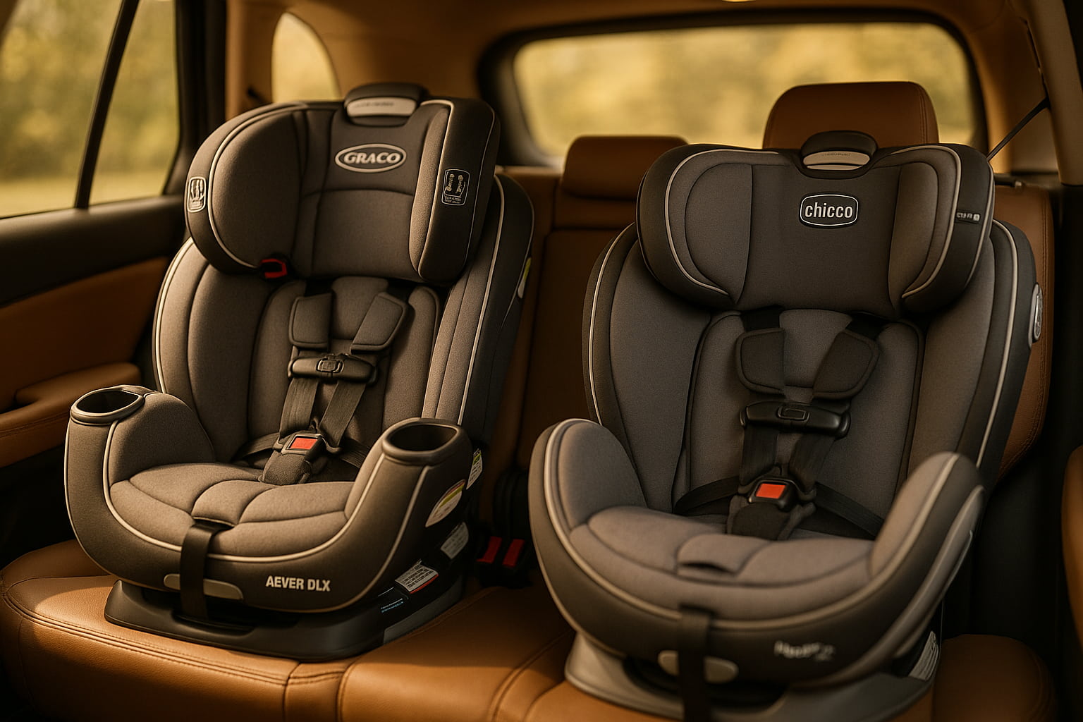 Graco and Chicco premium baby car seats installed in vehicle - Find For Baby Graco and Chicco premium baby car seats installed in vehicle - Find For Baby