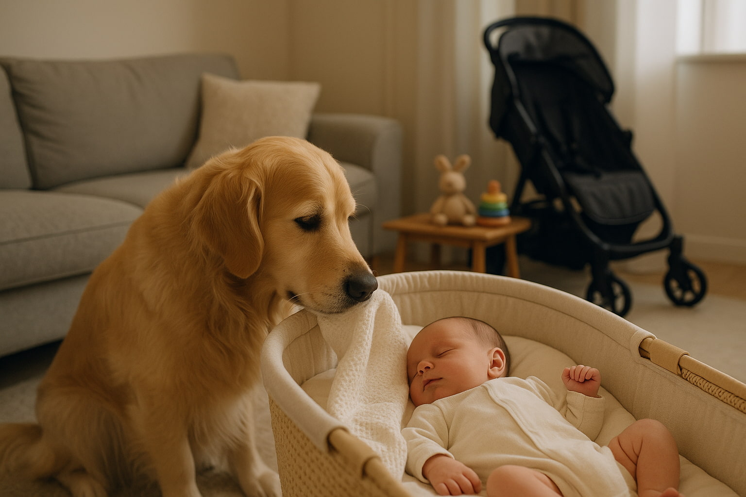 🐾 How to Safely Introduce Your Pet to a Newborn - Find For Baby