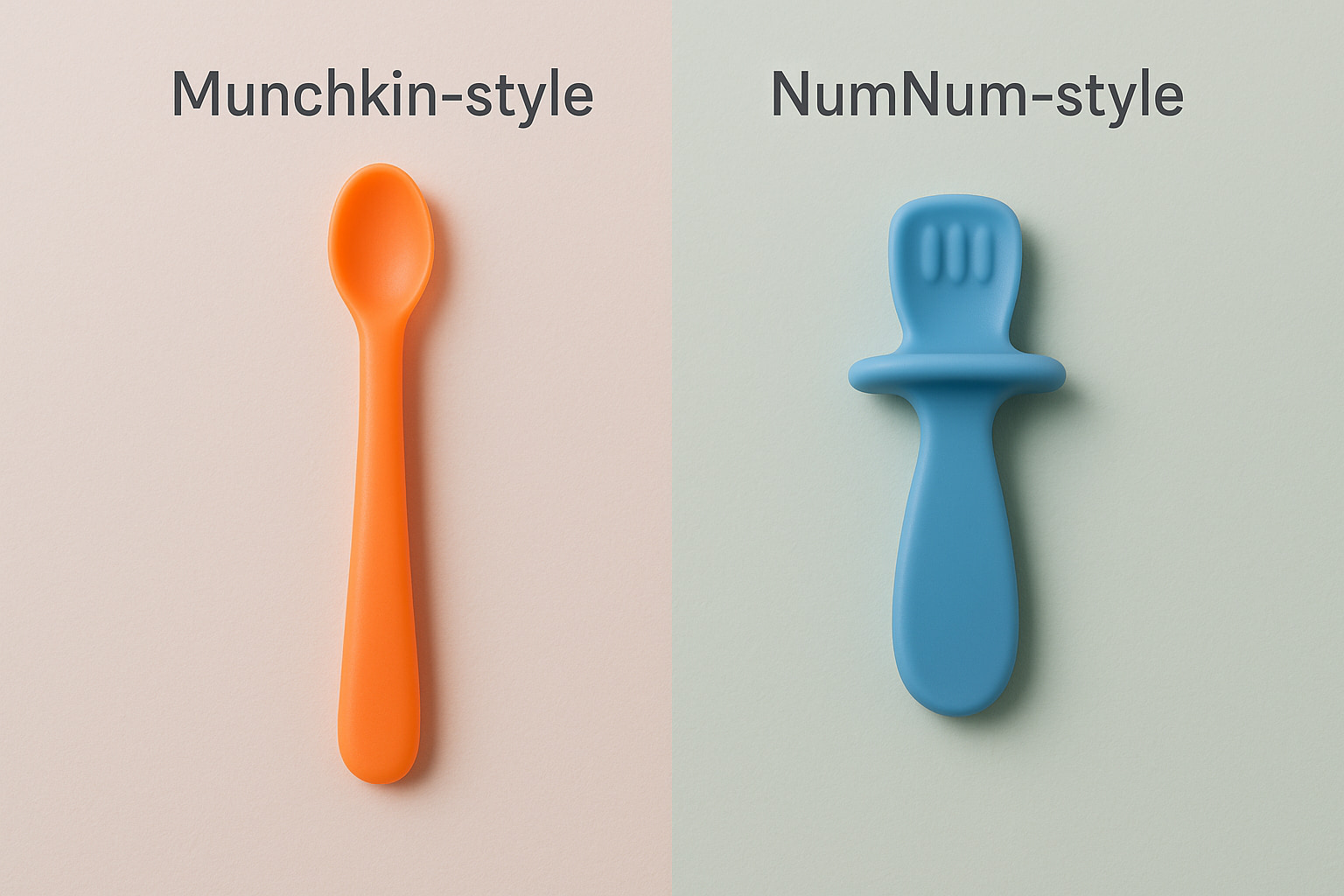 Side-by-Side Spoon Comparison (Munchkin vs NumNum) - Find For Baby Side-by-Side Spoon Comparison (Munchkin vs NumNum) - Find For Baby
