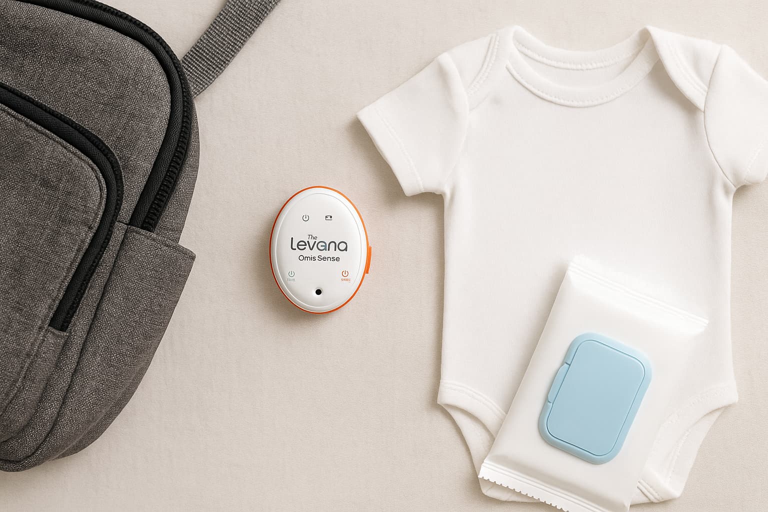 levana oma sense travel-friendly portable baby breathing monitor - Find For Baby