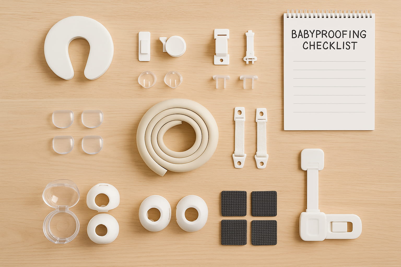 10 ways to babyproof your home under $25 Displayed on Table – Budget Baby Safety Essentials - Find For Baby 10 ways to babyproof your home under $25 Displayed on Table – Budget Baby Safety Essentials - Find For Baby