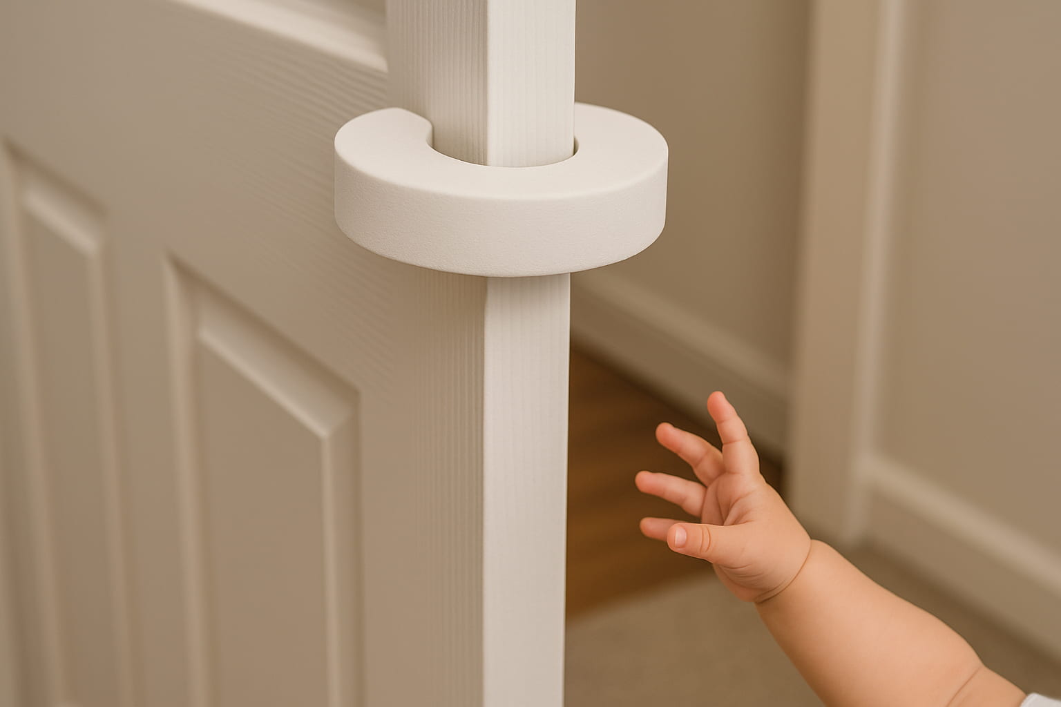 Foam Finger Pinch Guard Installed to Prevent Door Injuries - Find For Baby Foam Finger Pinch Guard Installed to Prevent Door Injuries - Find For Baby